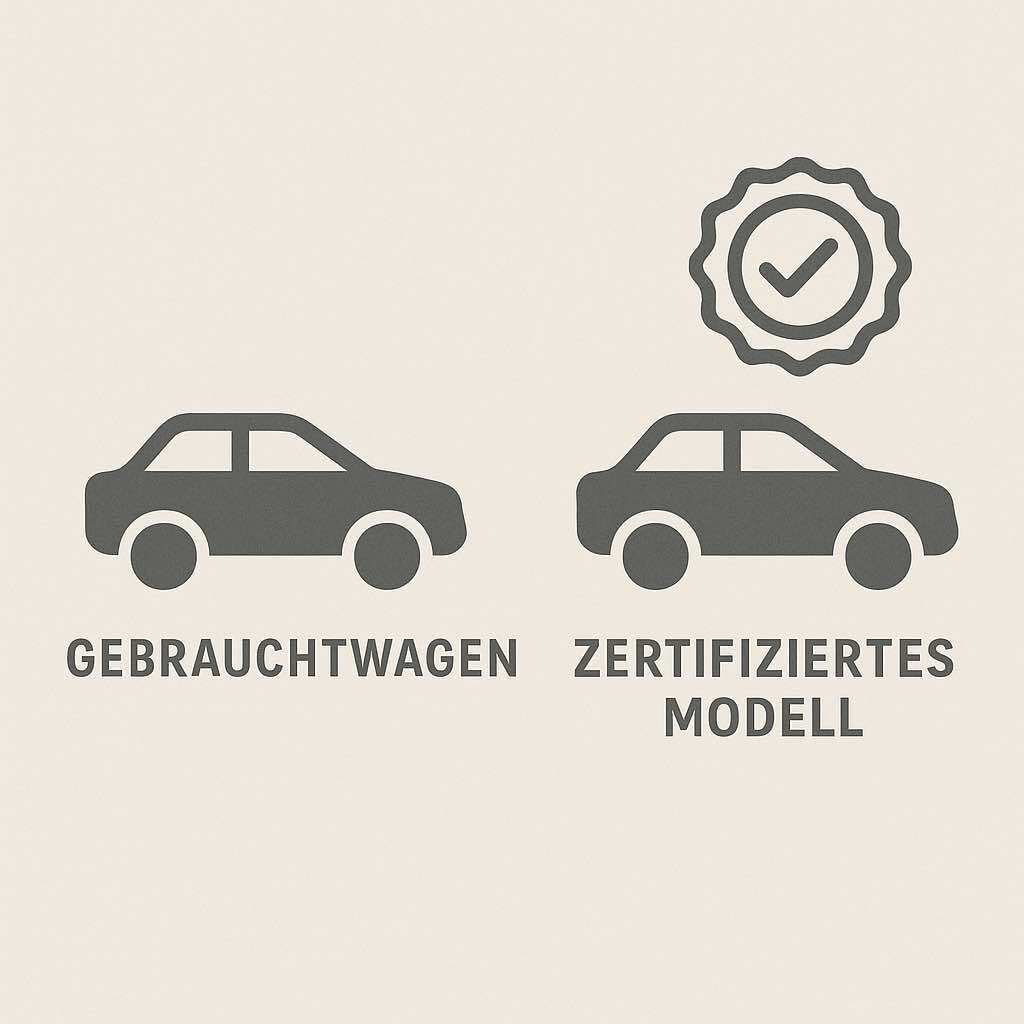 Gebrauchtwagen vs. Zertifiziertes Modell