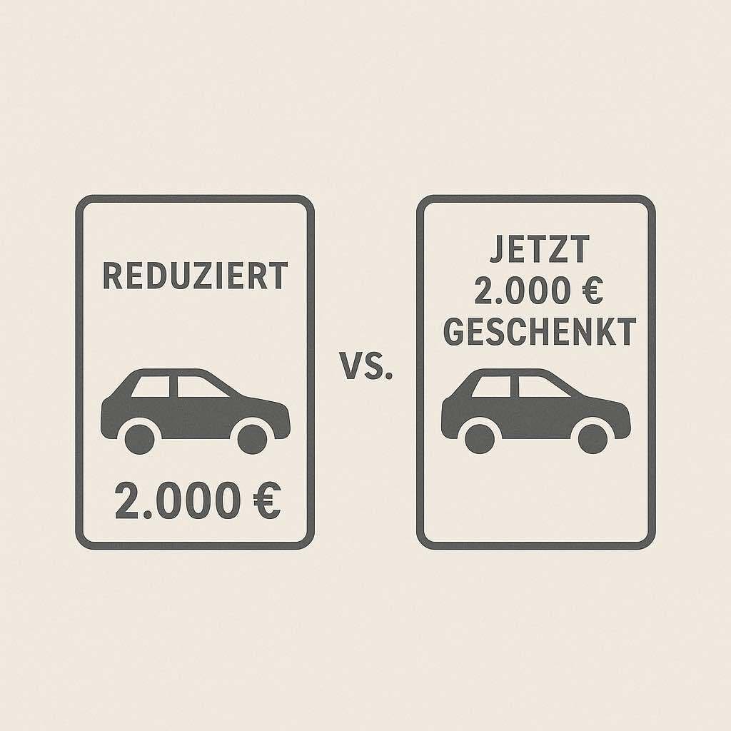 Preisvergleich_ Reduziert vs. Geschenkt
